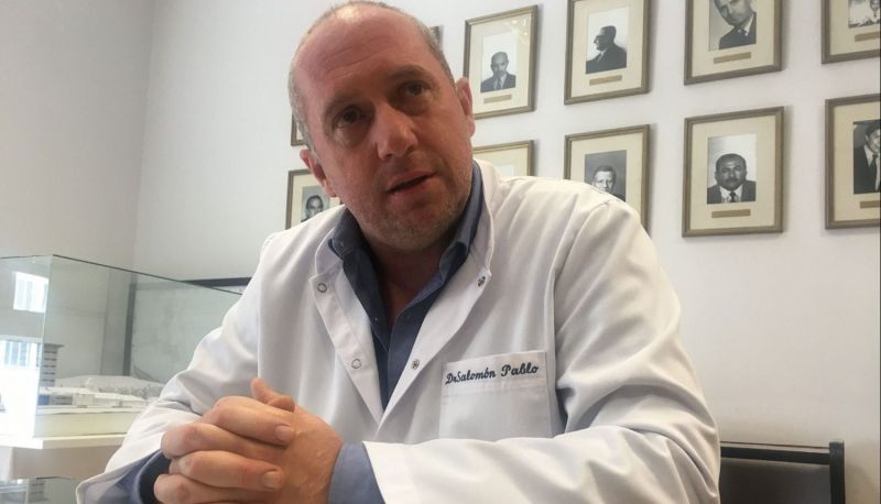 En el San Bernardo intervinieron quirúrgicamente a una mujer con COVID-19 positivo