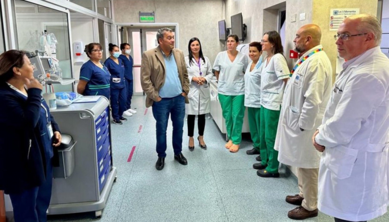 Salud: Mangione supervisó el funcionamiento de los servicios en el Oñativia