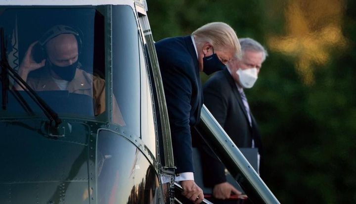 Los médicos de Trump evalúan su traslado a la Casa Blanca, aunque persisten los “altibajos” en su salud