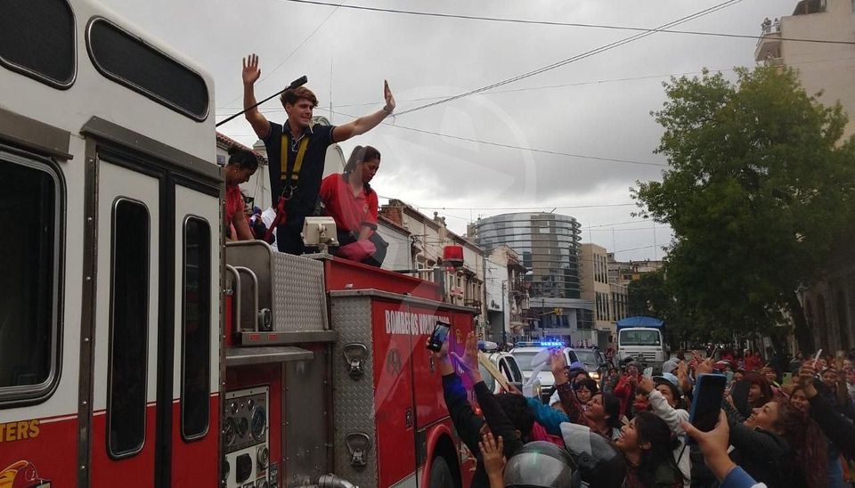VIDEO. Marcos fue recibido por el calor de miles de seguidores en su regreso a Salta