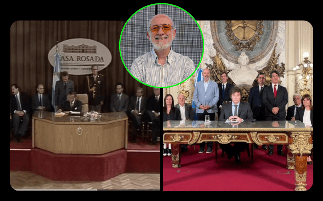 Más allá de las comparaciones, para Iovino Milei “está muy lejos” de Menem