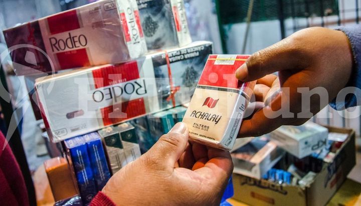 Achalay: los cigarrillos "sin dueño" que se venden ilegalmente en Salta