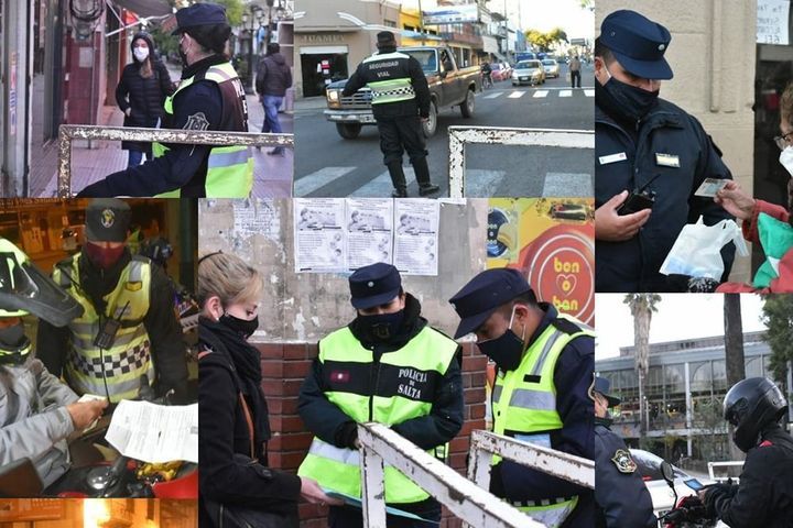 Activaron 27 puntos de control y sancionarán a quienes no cumplan con las medidas sanitarias