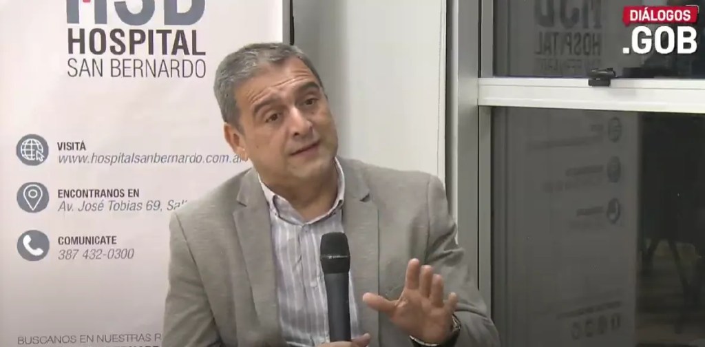 Mangione negó colapso en el San Bernardo y apuntó a "resentidos" del SAMEC