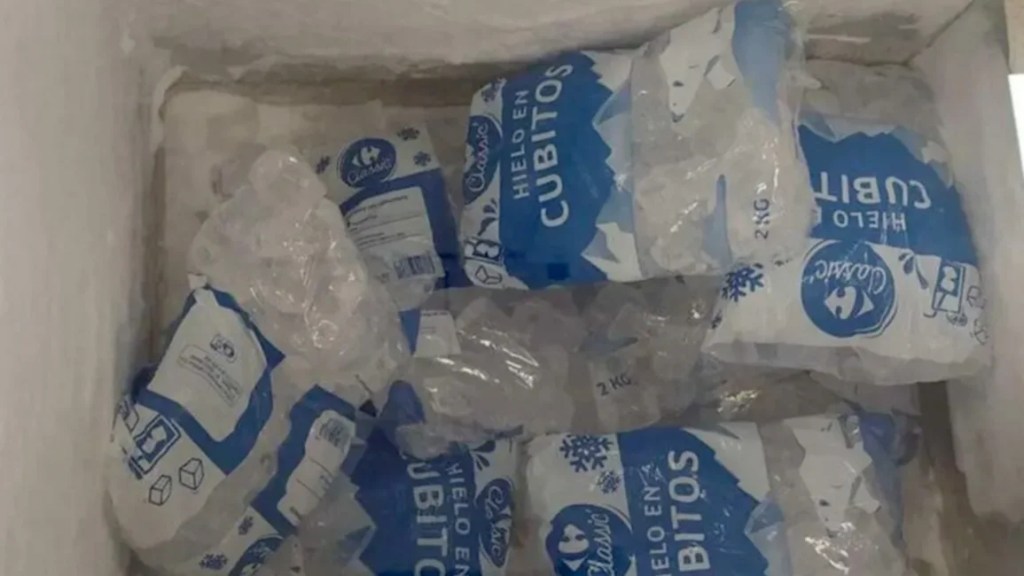 Cárcel para un hombre que robó bolsas de hielo