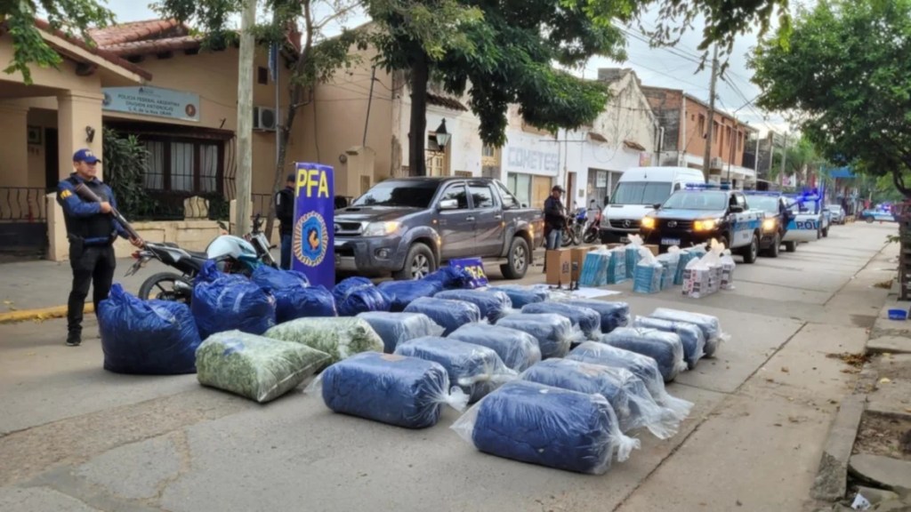 La Policía Federal desbarató una organización narco en Orán