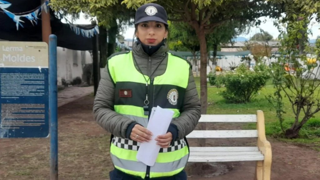 Coronel Moldes: rechazó la multa y agredió a agentes de Tránsito