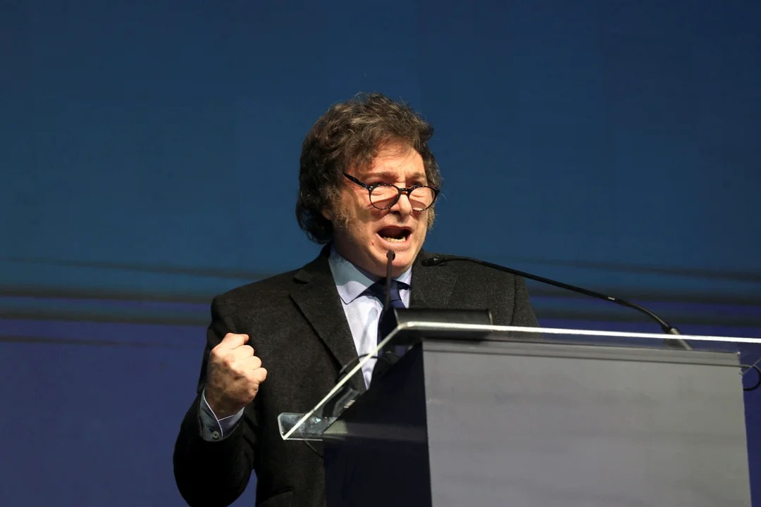 Javier Milei en Mar del Plata: "Se le viene la noche a los zurdos"