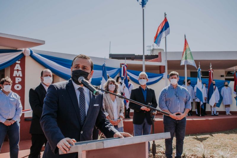 Herrera Ahuad inauguró nuevo Centro Cívico y anunció obras en Campo Ramón y visitó muestra de "AgriCultura" en Apóstoles