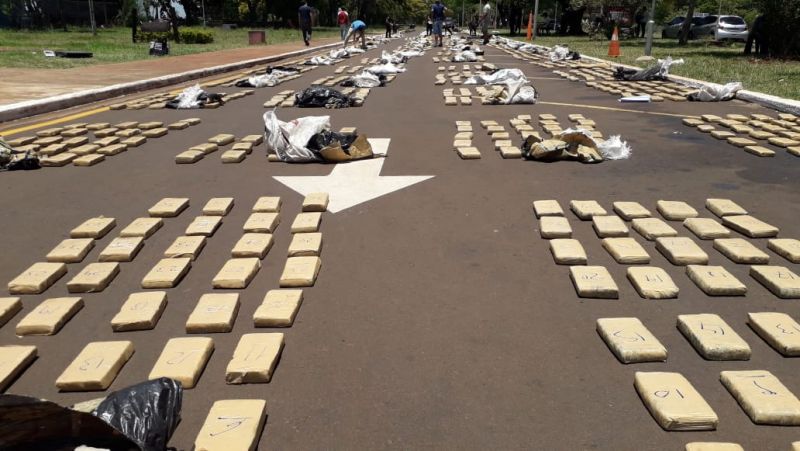 MISIONES – Posadas: La marihuana secuestrada en Nemesio Parma arrojó un peso de casi 4 toneladas