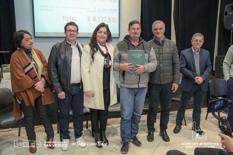 Comunales sanvicentinas: Se entregaron nuevos créditos Fo.M.D.A.