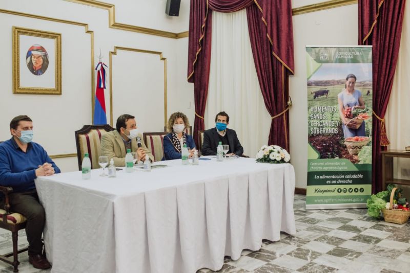 Herrera Ahuad anunció créditos para familias agricultoras - Detalles