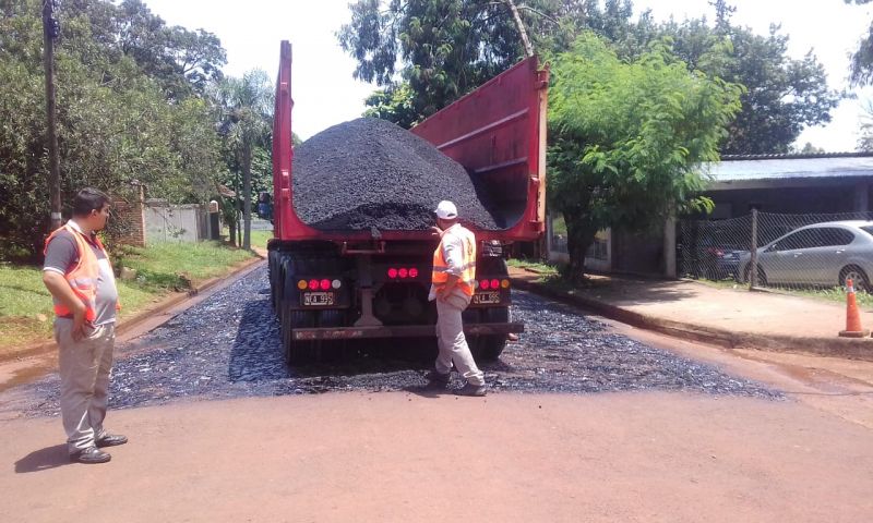 Comunales sanvicentinas: Avances en las obras de pavimentación de calles de la localidad - PLANO adjunto