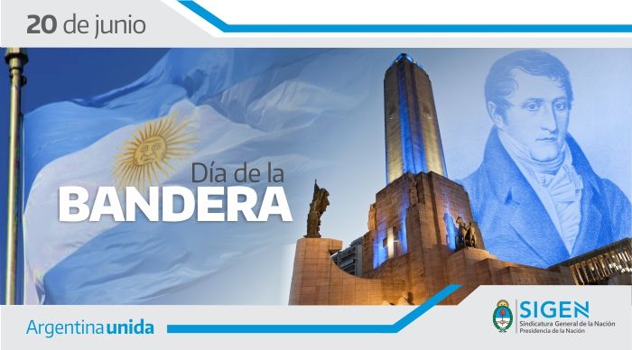 20 de Junio: 202º Aniversario del fallecimiento del Gral. Manuel Belgrano y Día de la Bandera Nacional