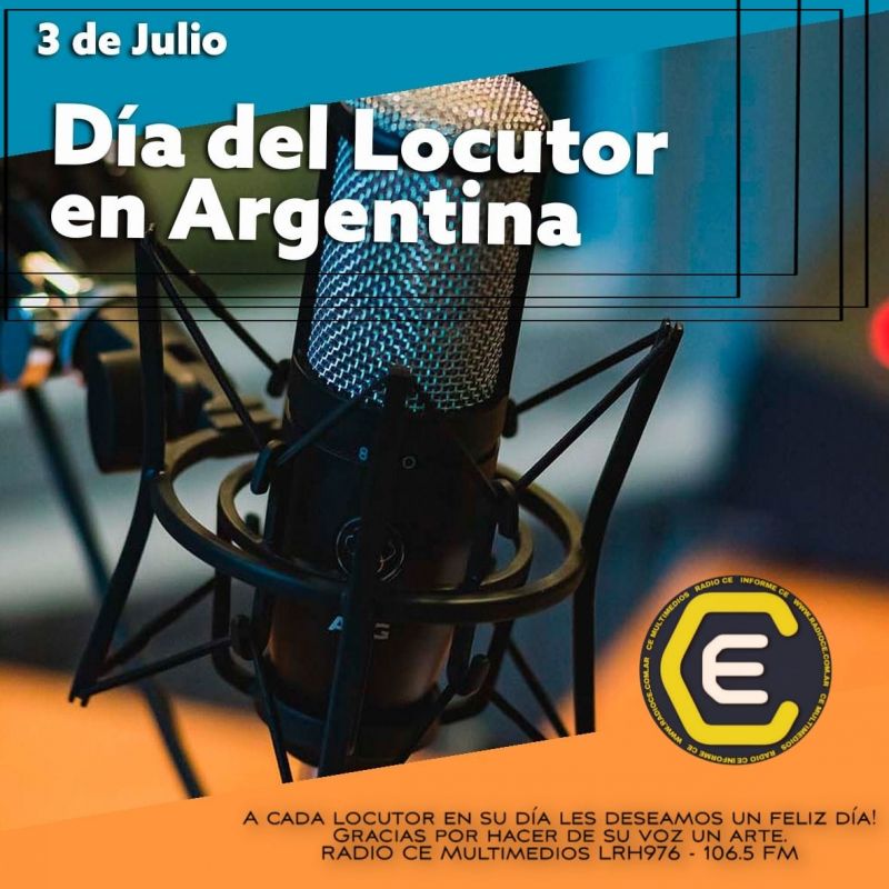 OPINIÓN - 3 de Julio: Día del Locutor argentino - "A mi voz" por Ricardo Ramos