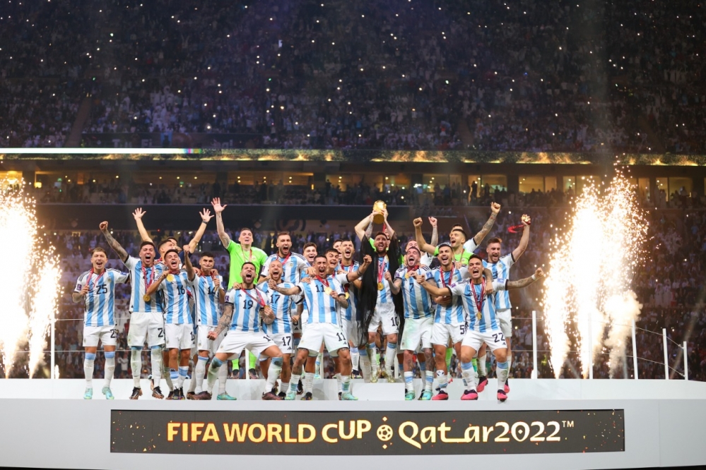 Comunales sanvicentinas: Festejos por Argentina CAMPEÓN en la Capital de la Madera