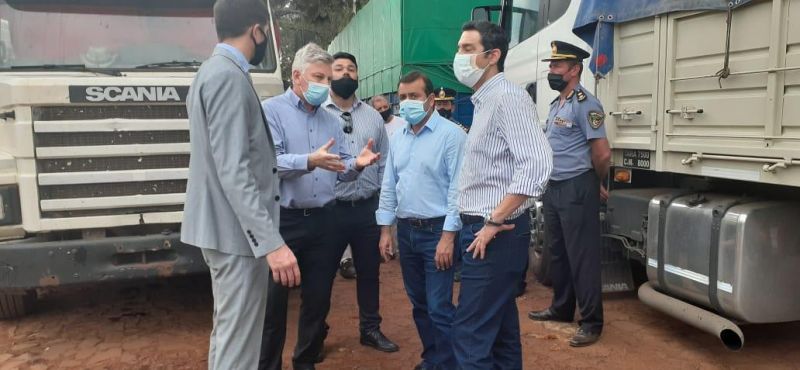 MISIONES – San Vicente: Desarticularon mega contrabando de soja