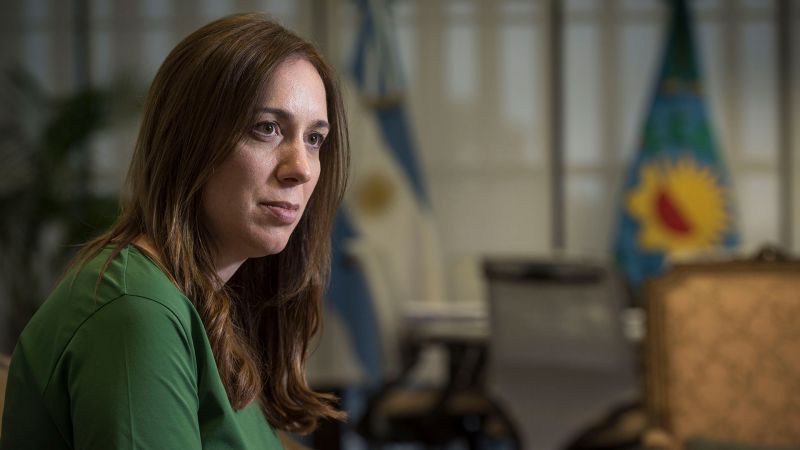 La ex mandataria, María Eugenia Vidal, dio positivo a Covid-19