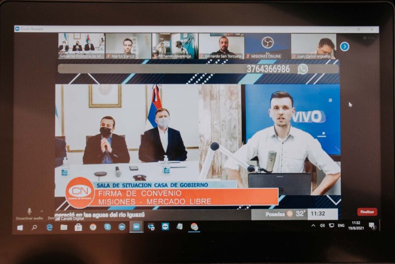 Misiones y Mercado Libre firmaron convenio para uso de la Plataforma de venta digital