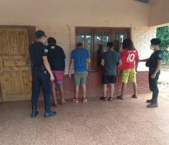 MISIONES - San Vicente: Presuntos autores de un incendio forestal fueron detenidos