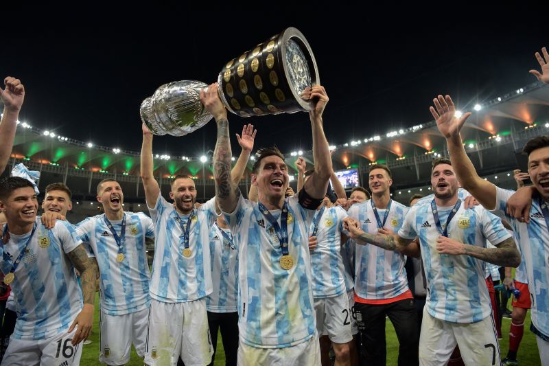 FÚTBOL - Argentina logró la Copa América después de 28 años, venciendo a Brasil en la final y en el Maracaná - VIDEOS
