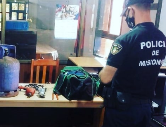 MISIONES - San Vicente: Joven robó en Bº San Cayetano y lo detuvieron