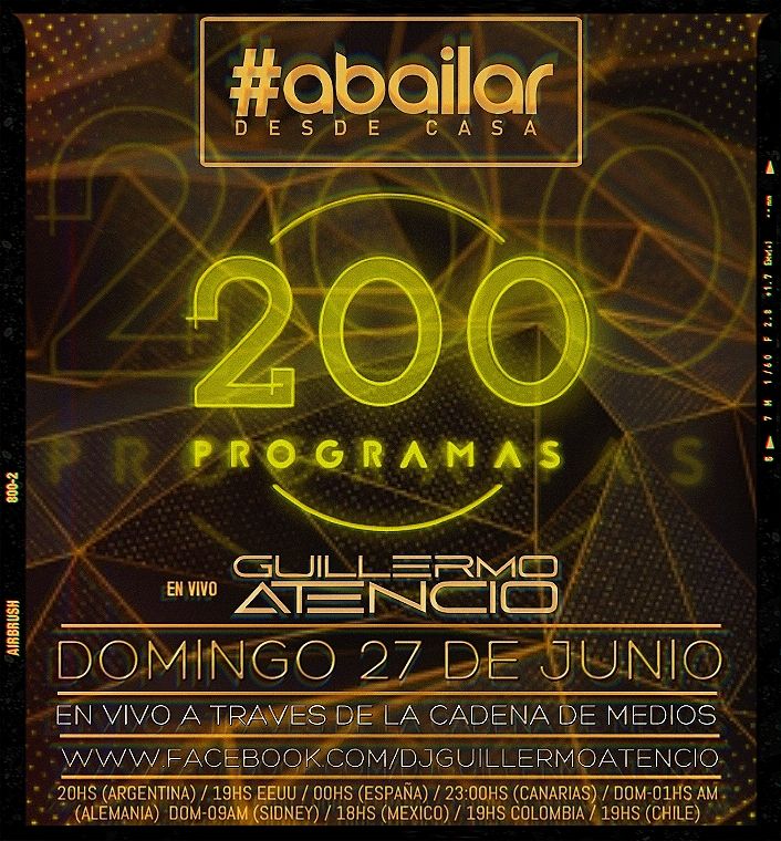 CE MULTIMEDIOS sigue "Calefaccionando el invierno 2021: Domingos desde la hora 20 “A bailar desde casa” con DJ Guillermo Atencio