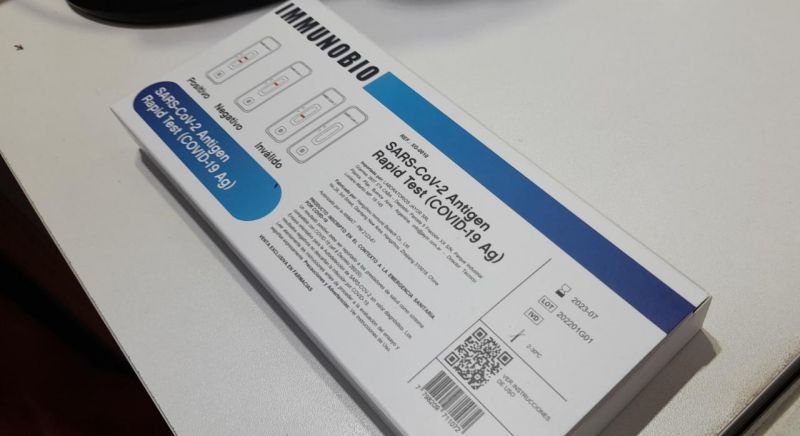 Se venden en Posadas los "autotest" de coronavirus: Costo y modo de uso