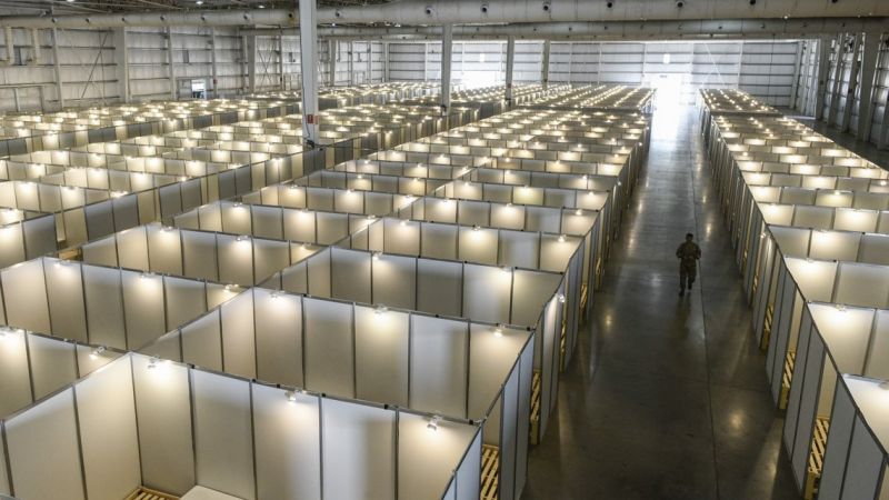 Así es el Hospital de Tecnópolis, con las camas que aportó Misiones
