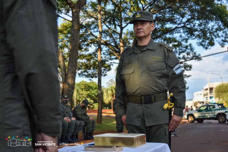 Comunales sanvicentinas: Asumió el jefe del flamante nuevo Escuadrón 49 de Gendarmería