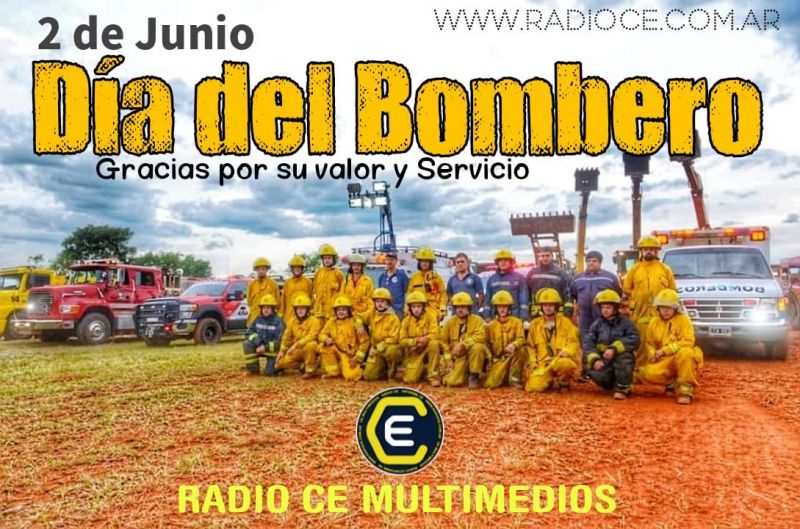 2 de Junio: Día nacional del Bombero Voluntario