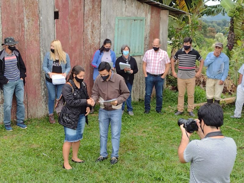 El Soberbio (Misiones): Se entregaron 104 Boletos de Compraventa con vistas a la regularización dominial