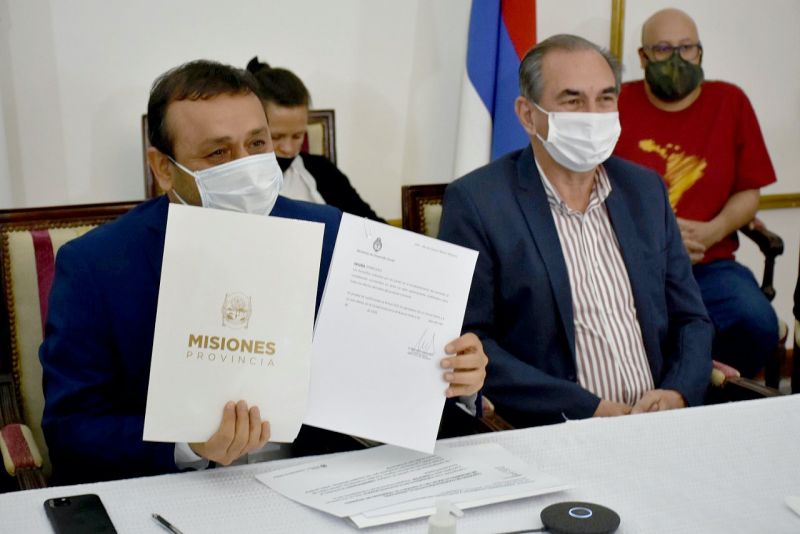 Provincia de Misiones y Nación firmaron convenio para fortalecer la economía social