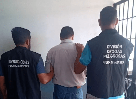 MISIONES – San Vicente: Atraparon a individuo buscado en Buenos Aires por asalto a mano armada