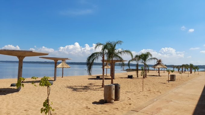 Misiones: Candelaria adelanta el verano en la playa Paraíso «El Puma»