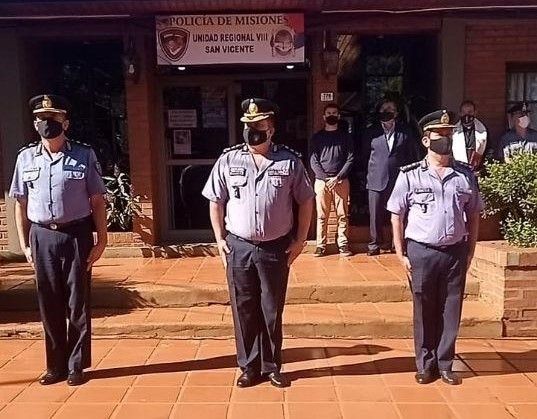 Comunales sanvicentinas: Asumió el nuevo Jefe de Unidad Regional VIII de la Policía de Misiones