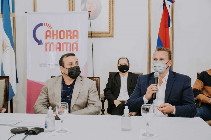 Herrera Ahuad anunció la nueva edición del “Ahora Mamá” – Temas: Puentes internacionales y Presupuesto Nacional