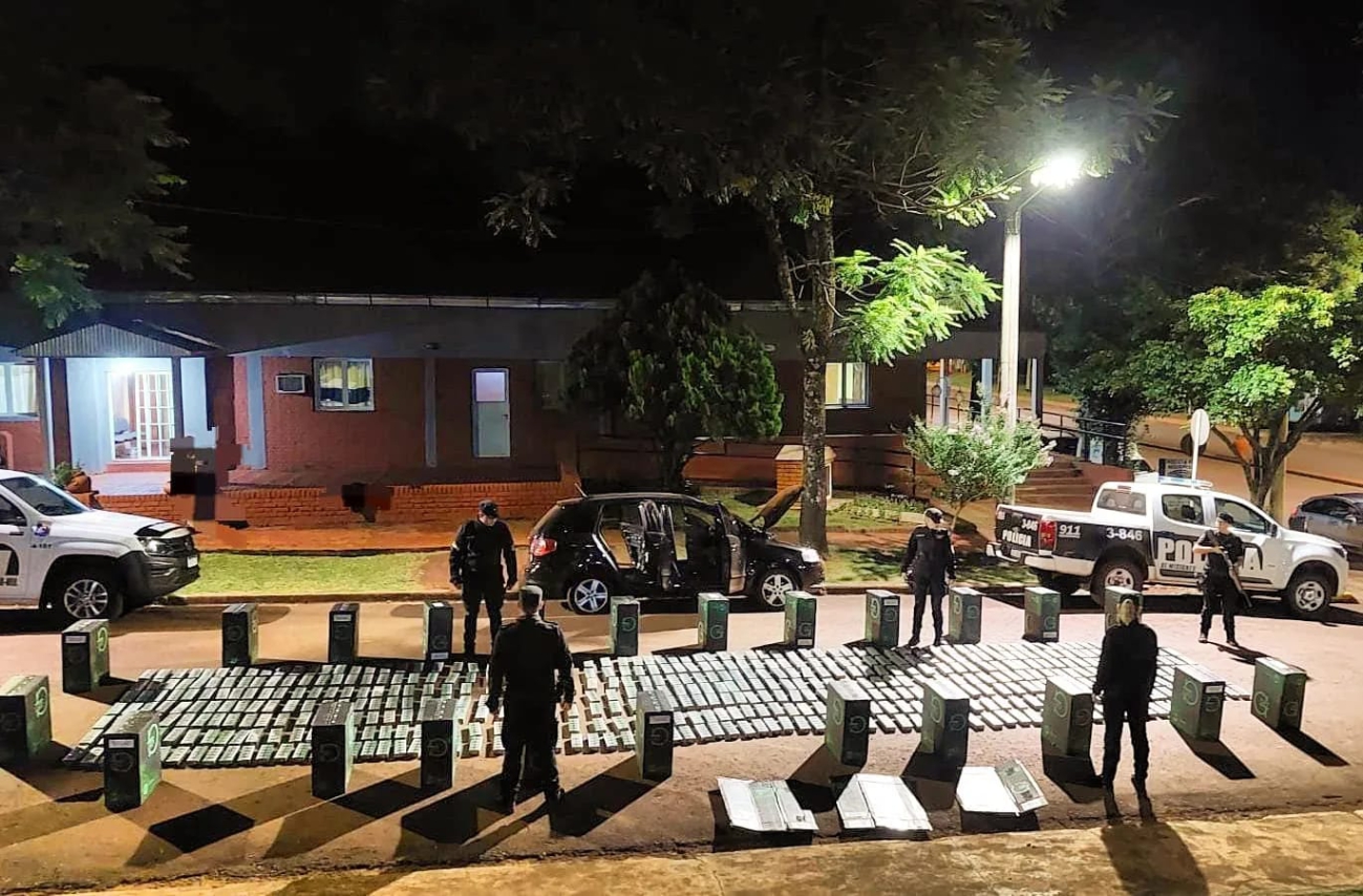 MISIONES – Dos de Mayo: Secuestraron más de 34 millones de pesos en cigarrillos de contrabando