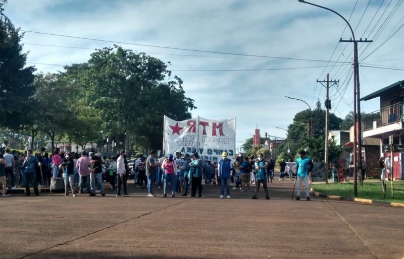 MISIONES: Jornada de manifestaciones y cortes de ruta - LUGARES Y MOTIVOS