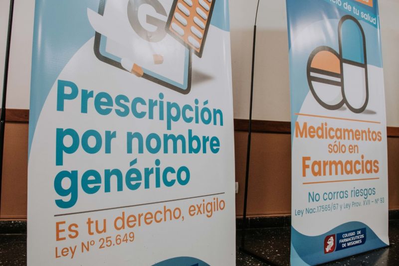 Farmacéuticos y Químicos lanzaron campaña de concientización acompañados por el Gobierno de Misiones