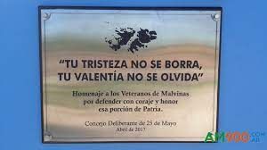 2 de Abril: Día del Veterano de Guerra y de los Caídos en Malvinas - Homenaje de Herrera Ahuad - Acto en San Vicente