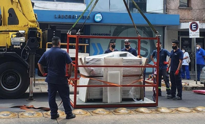 Recambio equipamiento de alta complejidad en sector de Hormonas en laboratorio del IPSM