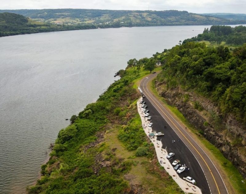 Misiones: DPV inauguró la primera obra del Programa de Embellecimiento de Rutas Provinciales - VIDEO