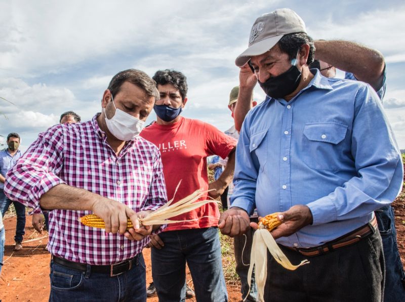 Puerto Piray y Puerto Rico: Herrera Ahuad reivindicó la producción agroecológica en Misiones y entregó subsidios