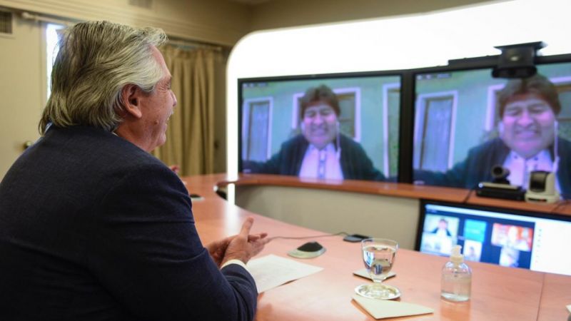 El Comité Noruego aceptó que Alberto Fernández sea candidato al Premio Nobel de la Paz por "salvarle la vida a Evo Morales"