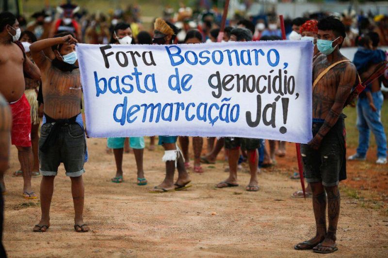 BRASIL – Denunciaron a Bolsonaro por el genocidio de pueblos originarios