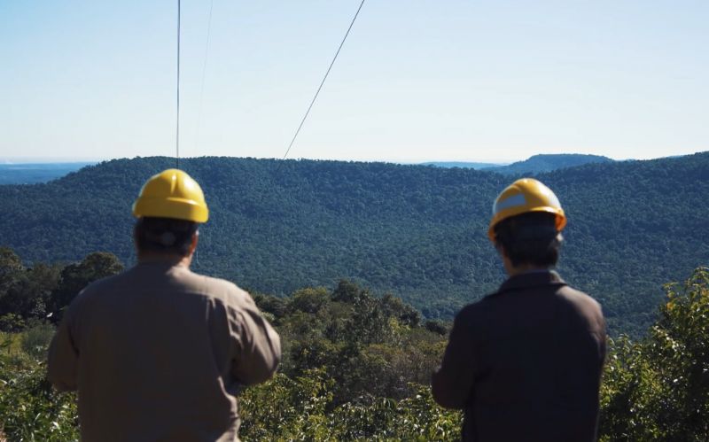 Energía de Misiones realiza limpieza de traza en líneas de Alta Tensión