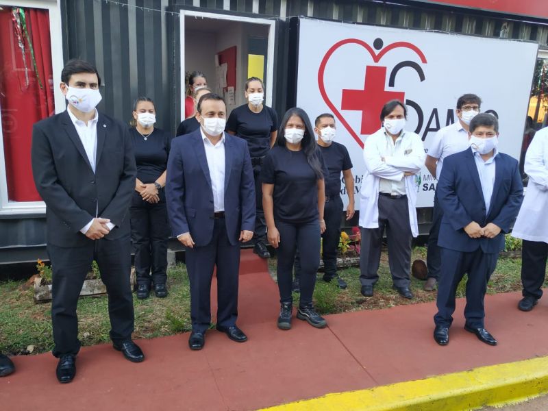 Herrera Ahuad inauguró el Hospital Pediátrico de Eldorado