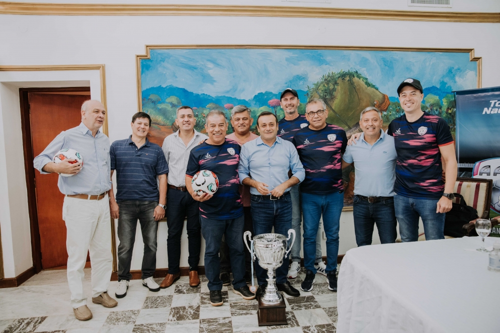 Misiones: Se realizó el lanzamiento del XXIX Torneo Nacional de Fútbol de Veteranos y el II Sudamericano, ediciones 2023