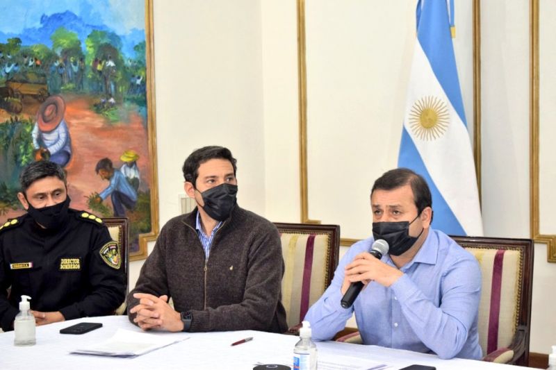 El Gobierno expuso sobre situación de Misiones frente a incendios forestales y bajante del Paraná